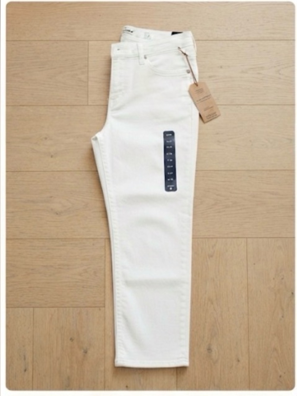 NWT Lucky Brand "Lolita Crop" White Skinny Jeans